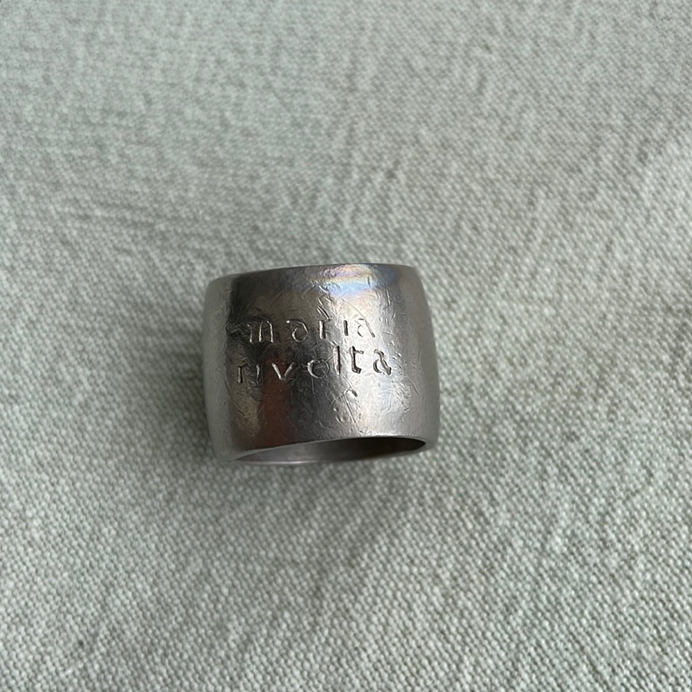 Ring  silver # 6